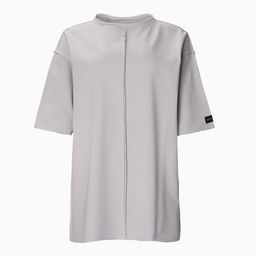 Футболка с декоративным швом женская MIST Base, размер S-M, серая