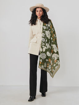 Большой, мягкий, тонкий и очень нежный двусторонний палантин - Tantino фото 3