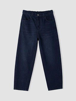 Baggy Fit Erkek ?ocuk Jean Pantolon