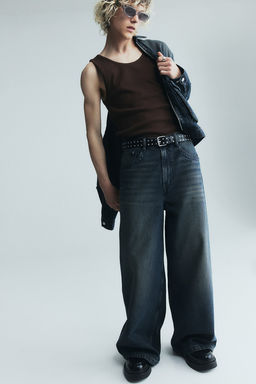 Cazadora worker en denim Loose Fit - H&m фото 2