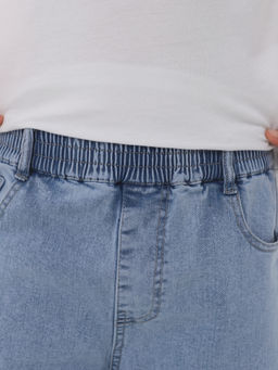 Джинсы-багги для мальчиков - Синий мир фото 9