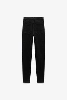 TRF HIGH-WAIST SKINNY JEANS - Zara фото 17