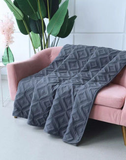 Покрывало ВиФтекс Grand POKVIFG04 Серый 200х220 см  фото 2