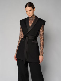 Жилет женский 12411-44021 black - Eleganzza фото 3