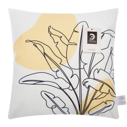 Наволочка декоративная Этель Листья 40х40 см, 100% п/э  фото 5