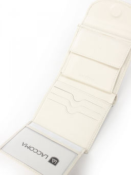 LACCOMA кошелек LA-2075-белый натуральная кожа  фото 4