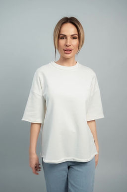 Женская футболка из футера Happyfox