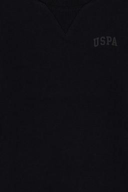 Черный базовый свитшот для мальчика Неожиданная скидка в корзине - U.s. polo assn фото 3