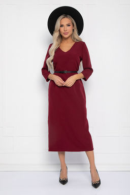 Платье Фабела (бордовое) П11652 - Lt collection фото 12