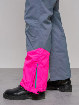 Горнолыжный комбинезон женский зимний зеленого цвета 2327Z - Chunmai фото 12