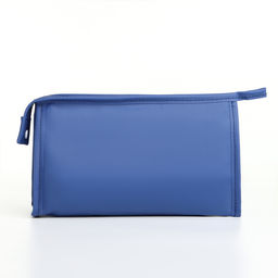 Косметичка на молнии треугольная с принтом Good trip, синяя - Simaland фото 2