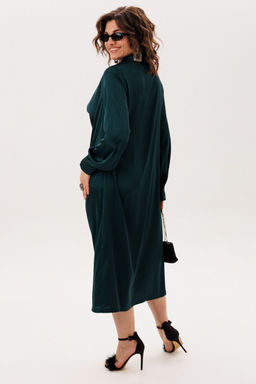Платье ANELLI 1832 глубоководный зеленый  фото 7
