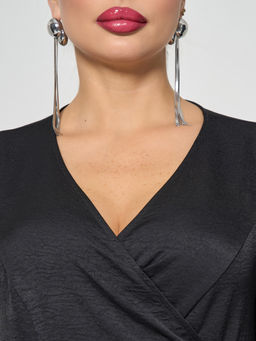 Платье 0383-1с черный - Dora фото 14