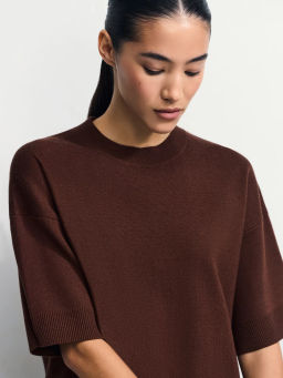 Джемпер из вискозы с рукавом 3/4 / Zarina фото 7