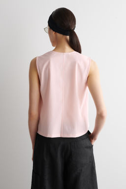 TOP SIN MANGAS CON CUELLO FRUNCIDO - H&m фото 6