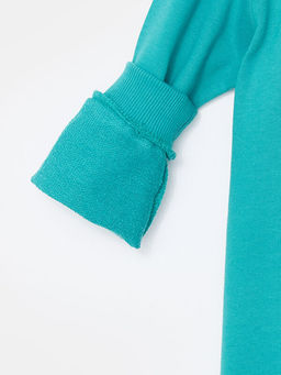 Bisiklet Yaka Bask?l? Erkek ?ocuk Sweatshirt - Waikiki фото 3