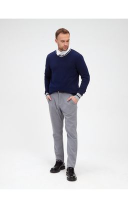 Пуловер F221-15-833 d.blue-grey melange - Fine joyce фото 12