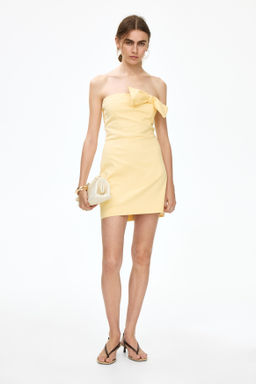 Vestido bandeau con lazo decorativo - H&m фото 3