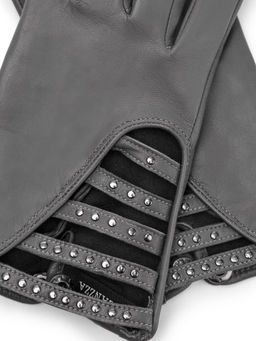 Перчатки женские б/п IS02006 grey - Eleganzza фото 3