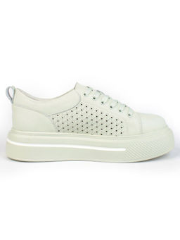 05-DXT52-3 LT. GREEN Кроссовки женские (натуральная кожа) - Фабричный китай фото 11