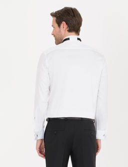 Beyaz Slim Fit Smokin G_mlek - Pierre cardin фото 5