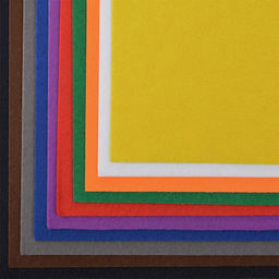 Набор клеевого листового фетра (мягкий) Magic 4 Hobby 1,8мм 20х30см арт.FLT-SA3 уп.10 листов цв.ассорти