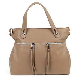 Женская сумка с ручками из эко кожи А-9921-32 Беж - Cidirro фото 2