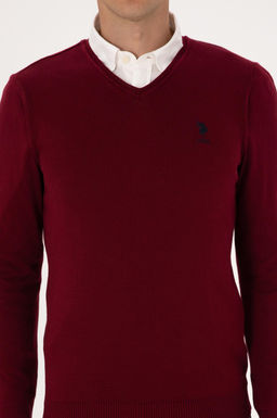 Erkek Bordo Basic Kazak - U.s. polo assn фото 6