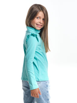 Футболка (лонгслив) UD 6796 бирюза - Mini maxi фото 3