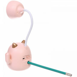 Цена за 2 шт. Настольная лампа "Sweet - Котёнок" 9*22.5 см LED, USB 3w 5v, Розовый