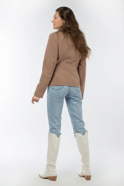 01-08375 Пальто женское демисезонное - El podio фото 4