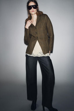 WOOL BLEND BLAZER ZW COLLECTION