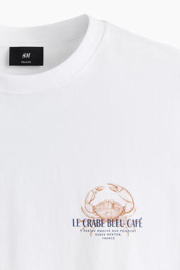 Camiseta con motivo estampado Loose Fit - H&m фото 15