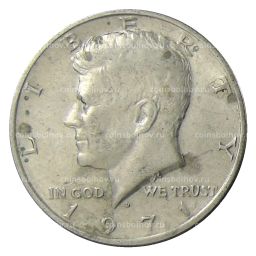 1/2 доллара (50 центов) 1971 года D США