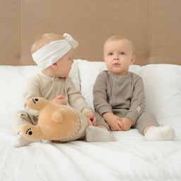 Комбинезон Крошка Я, BASIC LINE, рост 86-92 см, цвет бежевый фото 3