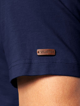 VILATTE / Футболка из премиального хлопка с авторским принтом  фото 9