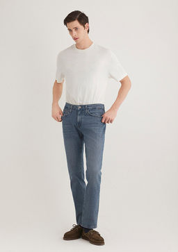 Marcus Krmzbyz Vintage Mavi Jean Pantolon  фото 3