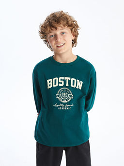 Bisiklet Yaka Erkek ?ocuk Ti??rt - Waikiki фото 4