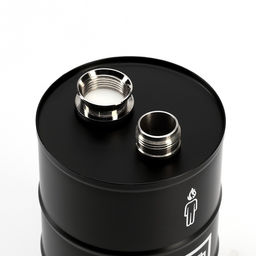 Фляжка «Нефть», нержавеющая сталь, 700 мл, 25 oz