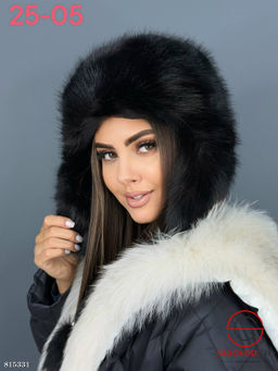 Зимняя меховая шапка для женщин - Bruno фото 2