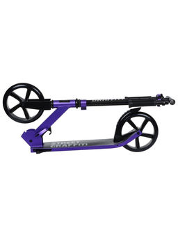 Самокат городской GRAFFITI, складной, колёса PU 200, 86A, ABEC 9, подножка, цвет фиолетовый