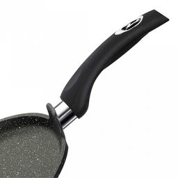 Сковорода блинная с антипригарным покрытием Cosmo д22см, h7см, s3,8мм, дно s4,5мм, литой алюминий, эргономичная ручка с покрытием soft- touch, Regent (Китай) - Домашняя мода фото 3
