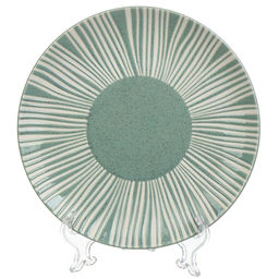 Дюна, Тарелка десертная, керамика, 20 см, круглая, Daniks, A0017SH0479, серая (429010)