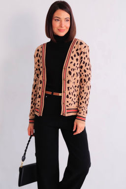 Martichelli Кардиган бежевый с пятнышками фото 5