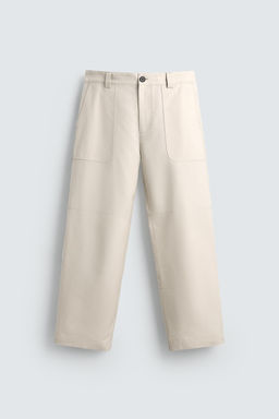 REGULAR FIT TROUSERS WITH POCKETS - Zara фото 8
