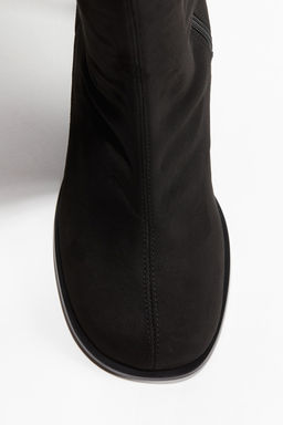 Over-the-knee sock boots - H&m фото 3