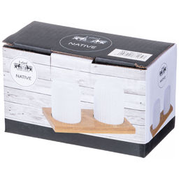 НАБОР ДЛЯ СПЕЦИЙ LEFARD NATIVE 2 ПР.НА ДЕРЕВ. ПОДСТАВКЕ  фото 2