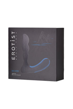 Стимулятор простаты Erotist Second, силикон, черный, 14 см  фото 7