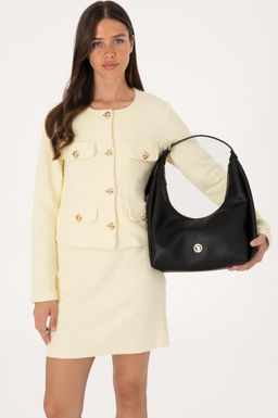 Kad_n Siyah _anta Sepette S_rpriz _ndirim