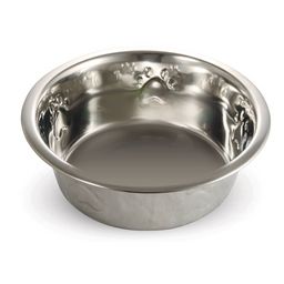 Миска 1615 металлическая с тиснением, 2,60л